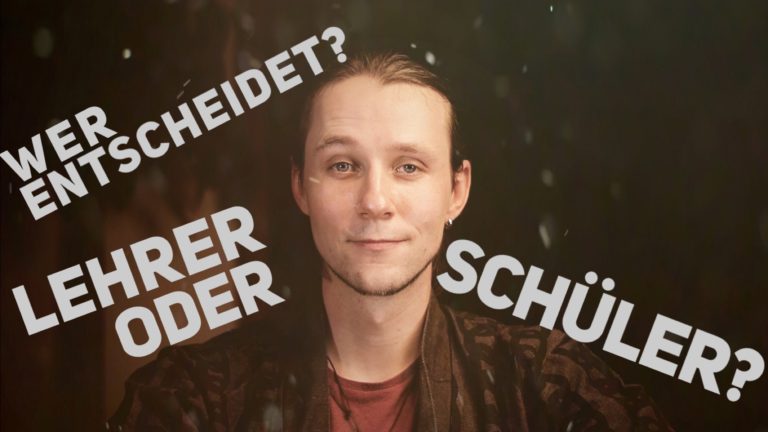 Lehrer und Schüler